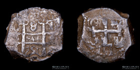 Potosi. Fernando VI. 8 Reales 1751 Q. Macuquina. CJ 48.5.2