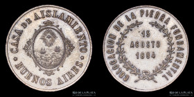 Argentina. Medicina. 1894. Casa de Aislamiento de Buenos Aires