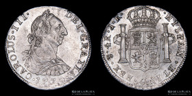 Potosi. Carlos III. 4 Reales 1774 JR. CJ 64.2