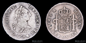 Potosi. Carlos III. 1 Real 1784/3 PR. CJ 66.13.1