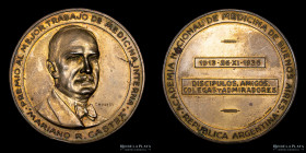 Argentina. Medicina. 1936. Premio mejor trabajo. Mariano Castex