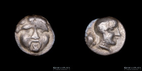 Selge (Pisidia) AR Obolo, 350-300AC