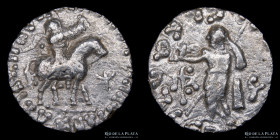Indo-Escitas, Azes. ca. 58-19AC. AR Dracma