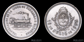 Argentina. Ferroviarias. 1885. FFCC Barracas - Cañuelas.