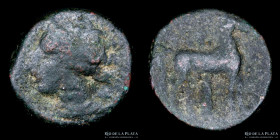 Zeugitania (Cartago) AE Unidad 400-350AC