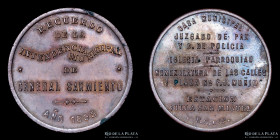 Argentina. Ferroviaria. 1895. Estacion Villa San Miguel. Gral Sarmiento