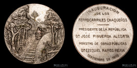 Argentina. Ferroviarias. 1910. FFCC Chaqueños