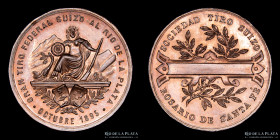 Argentina. Tiro. 1895. Gran Tiro Federal Suizo al Rio de la Plata. Rosario