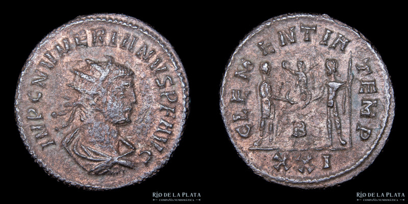 Roma, Siglo III. Numeriano 283-284DC. Ve, Antoniniano. Ceca de Cízico. 20.5mm; 2...