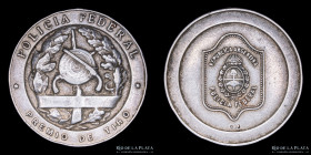 Argentina. Tiro. S/F. Policia Federal. Premio. Plata
