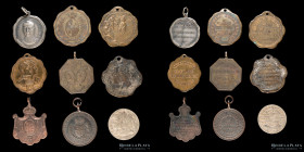 Argentina. Lote x9. 1896 a 1928. Comunidades Españolas y Romerias. A clasificar