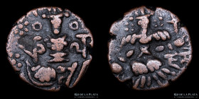 India. Kashmir. Kalasa (1063-1089DC) AE Stater