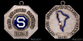Chile. 1949. Club Atletico Santiago. Plata