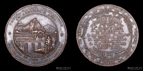 Peru. 1870. Ferroviaria. De Arequipa a Puno