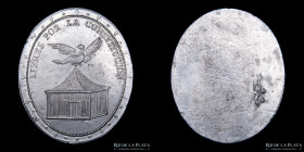 Bolivia. 1826. Insignia de Ministro de la Corte Suprema. Cliche. RTB 18