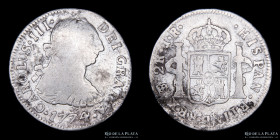Potosi. Carlos III. 2 Reales 1774 JR. CJ 65.2.3