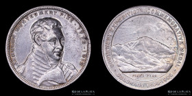 USA. 1909. Pike´s Peak. Southwest Expedition SCD. Plata