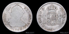 Potosi. Carlos III. 2 Reales 1783 PR. CJ 65.12.2