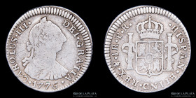 Potosi. Carlos III. 1 Real 1776 PR. CJ 66.5
