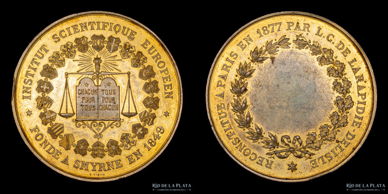 Francia. 1877. Instituto Científico Europeo. Fundado en 1849 y reconstituido en ...