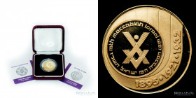 Israel. Medalla 1997. 15º Juegos Macabeos. Oro