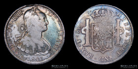Potosi. Carlos IV. 8 Reales 1801 PP. CJ 76.10