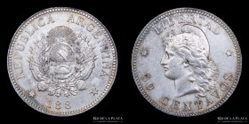 Argentina. Ensayo. 50 Centavos 188X. CJ 42
