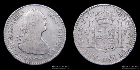 Potosi. Carlos IV. 1 Real 1804 PJ. CJ 79.17