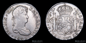 Potosi. Fernando VII. 8 Reales 1825 JL CJ 86.15.2