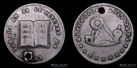 Bolivia. 1851. Sexta Constitucion Boliviana. RTB 131