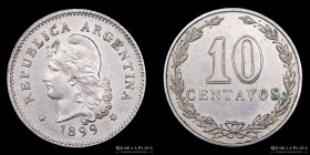 Argentina. 10 Centavos 1899. CJ 93