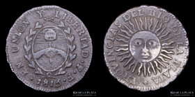 Provincias Unidas. 1/2 Real 1815 F. CJ 17.1.2