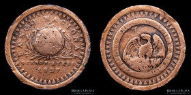 Argentina. Buenos Aires. 10 Decimos 1827. CJ 6