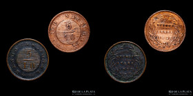 Argentina. Buenos Aires. 2x 5 Decimos 1827 CJ 9