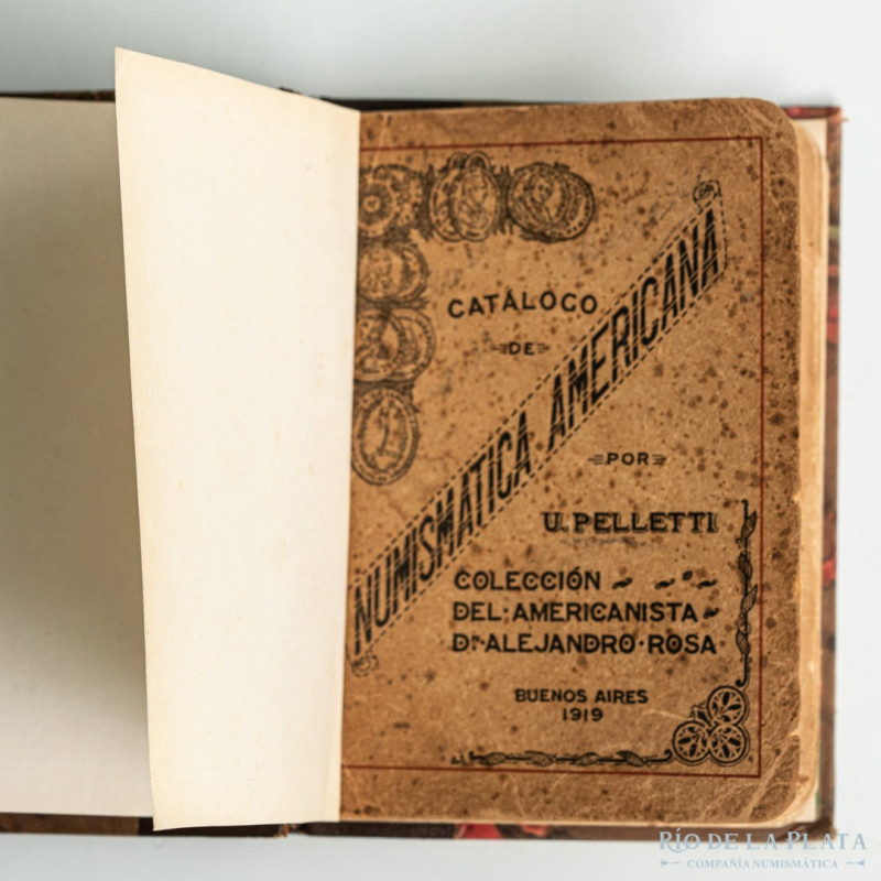 Libro. Catálogo de Numismática Americana. Colección del Americanista don Alejand...
