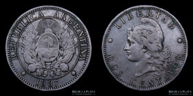 Argentina. 2 Centavos 1887. CJ 28