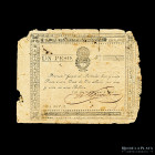 Argentina. Banco Nacional. 1 Peso ND1826. Ps337