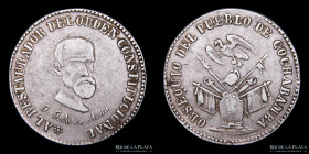 Bolivia. 1863. Cochabamba al Restaurador del Orden Constitucional. Acha. RTB 235