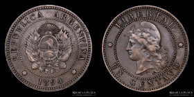 Argentina. 1 Centavo 1894. CJ 49