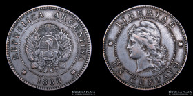 Argentina. 1 Centavo 1888. CJ 43