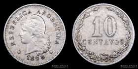 Argentina. 10 Centavos 1898. CJ 92