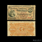 Argentina. Buenos Aires. 8 Centésimos Fuertes 1876. Ps512b
