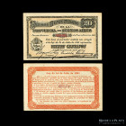 Argentina. Buenos Aires Banco Hipotecario. 20 Centavos 1891. Ps613