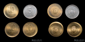 Argentina. Error. Lote x4. Acuñaciones sin collar