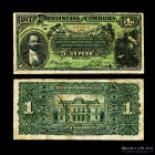 Argentina. Cordoba. 1 Peso 1890. Bono Banco Provincial. PS741a