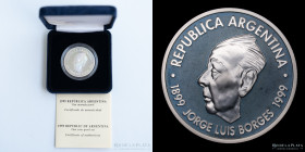 Argentina. 1 Peso 2006 Borges. CJ 6.10