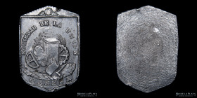 Bolivia. 1898. Sociedad de la Union Obrera. Potosi. Cliché. RTB 478