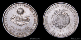 Bolivia. 1885. Pacheco al Profesor Calvet. Plata. RTB Unlisted