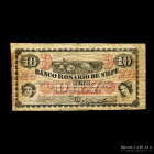 Argentina. Rosario. 10 Pesos Fuertes 1869. Ps1856b