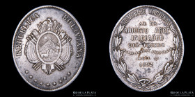 Bolivia. 1892. Ferroviaria. A Aniceto Arce. RTB 443